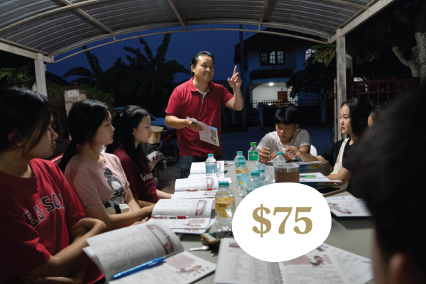 Send an Apprentice Church Planter to Discipleship School  in Thailand